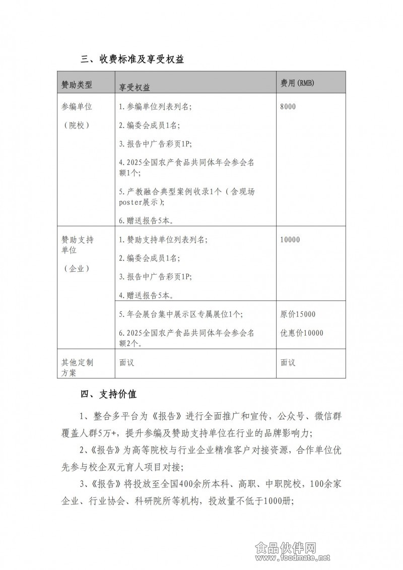 关于征集《2025食品行业人才供需报告》参编单位及赞助支持单位的通知(1)_01